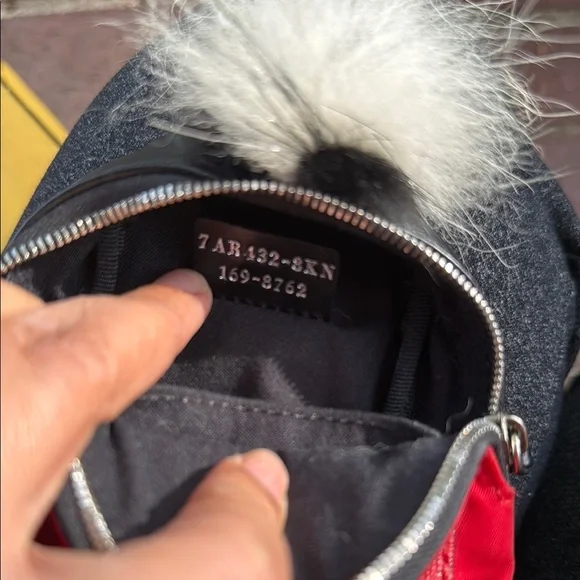 Fendi Monster Eyes Fur Key Ring and Bag Charm in Nylon and Leather - Picture 8 of 10